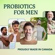 Probiotics for Men | Gut Health & Prostate Support | 50 Billion CFU with 15 Probiotic Strains | With Lycopene for Prostate Support | Men’s Gut Health Supplements | Non-GMO | Made in Canada | 60 Ct 🍁 All In One Marketplace Canada