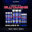 ALLMAX L-Glutamine Powder, Fermented, Unflavored, 400 g 🍁 All In One Marketplace Canada