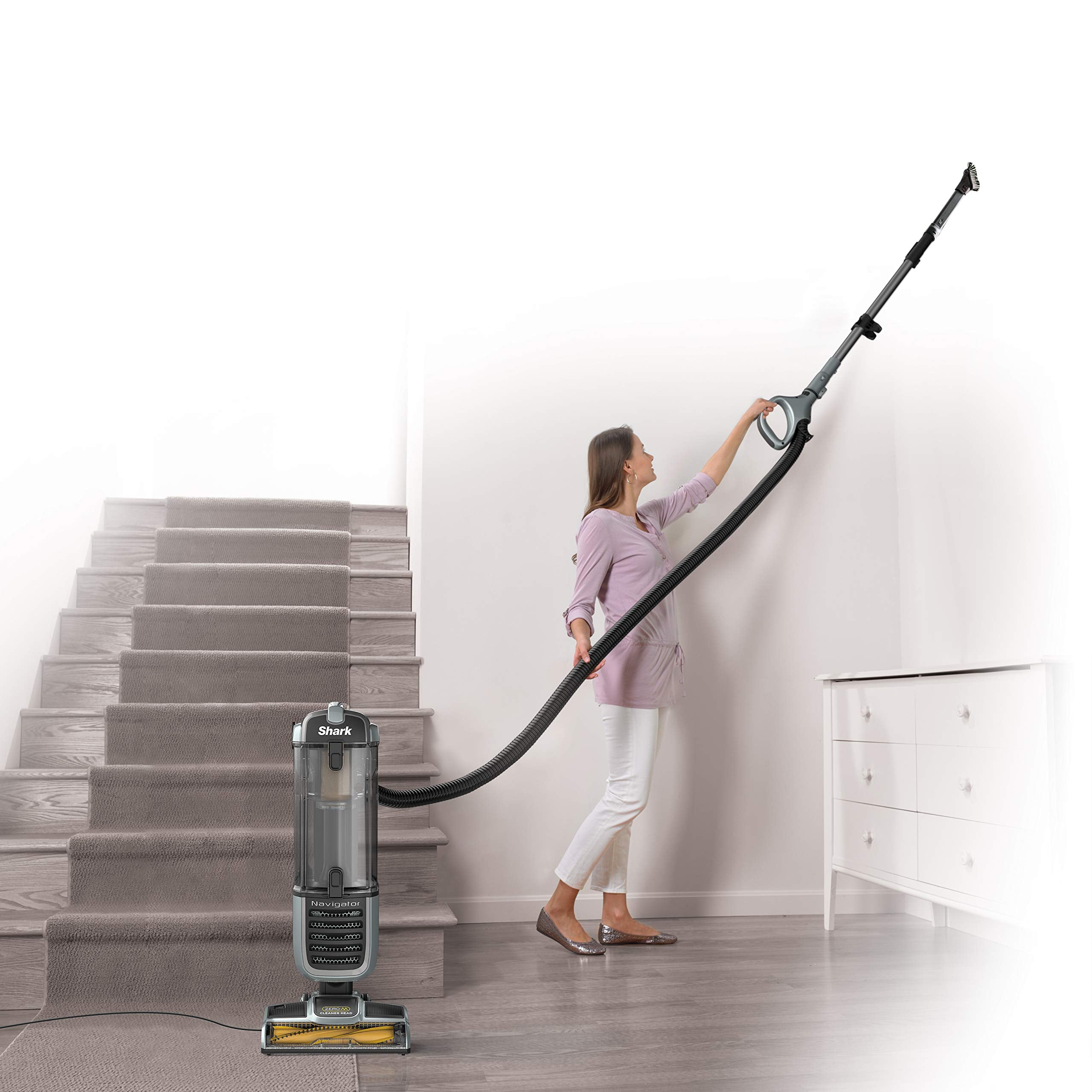 Shark Navigator Self-Cleaning Brushroll Pet Upright Vacuum (ZU62C) - Canadian Version, 35 x 30.3 x 77 cm 🍁 All In One Marketplace Canada