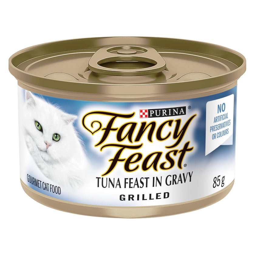 Fancy Feast Grilled Wet Cat Food, Tuna Feast - 85 g Can (24 Pack) 🍁 All In One Marketplace Canada