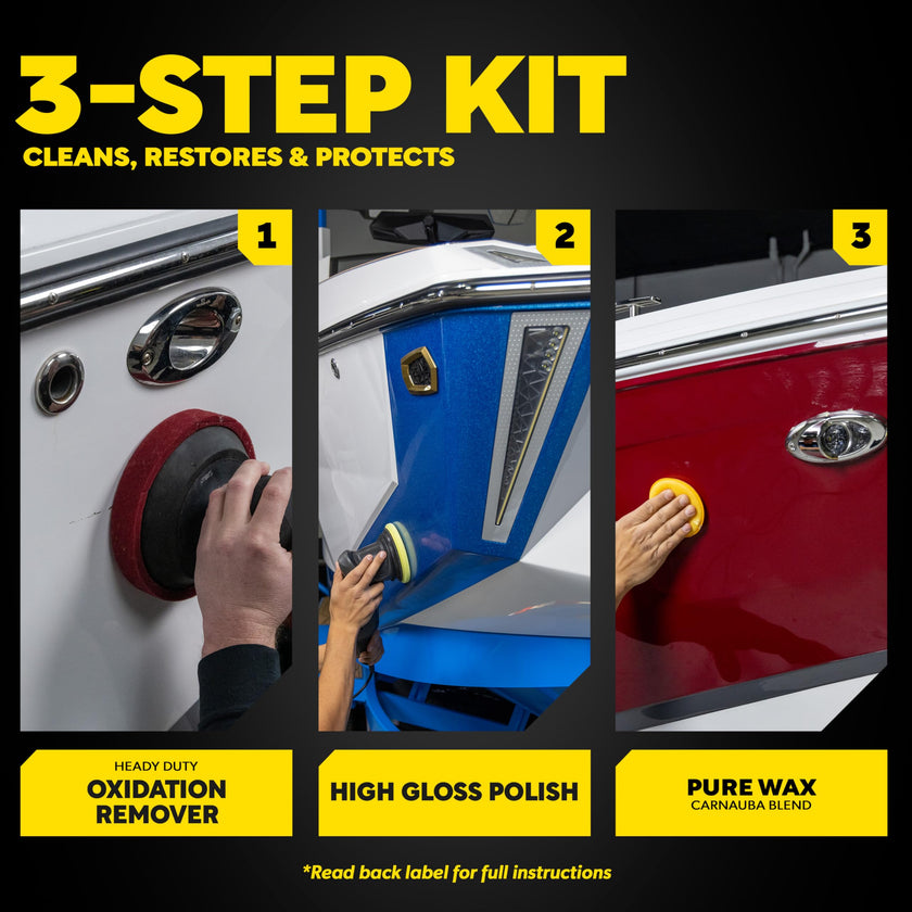 Meguiar's M-4965 MG Fiberglass Oxidation Removal Kit 🍁 All In One Marketplace Canada