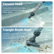Hushlight Handheld Hot Tub Vacuum – Lightweight Stick Cleaner for Above-Ground Pools, Includes 2 Brush Heads for Debris and Sand (Blue) 🍁 All In One Marketplace Canada