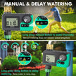RESTMO Water Timer for Garden Hose, Programmable Sprinkler Timer with Brass Inlet, Rain Delay/Manual ON/Off/Automatic Irrigation Control, Hose Timer for Outdoor Faucet, Yard and Lawn Watering System 🍁 All In One Marketplace Canada
