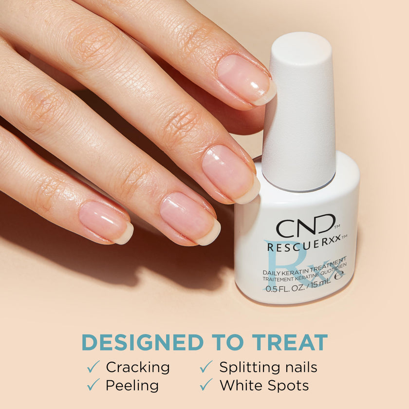 CND Vinylux RescueRXx Daily Keratin Treatment, 0.5 Fl Oz 🍁 All In One Marketplace Canada