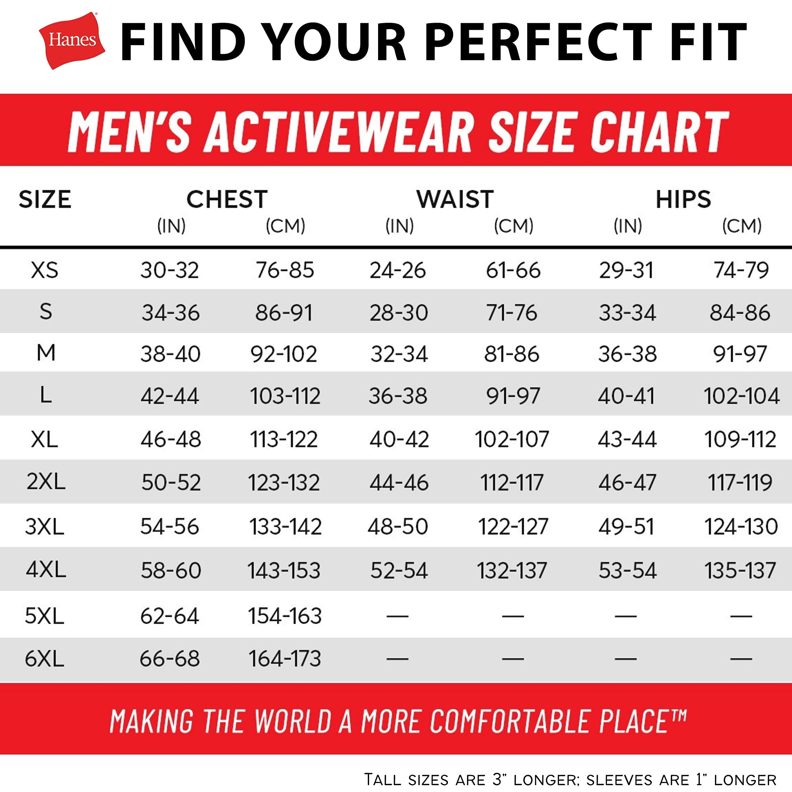 Hanes Size Men's Beefy Short Sleeve Tee Value Pack (2-Pack), Black, 4X-Large/Tall 🍁 All In One Marketplace Canada