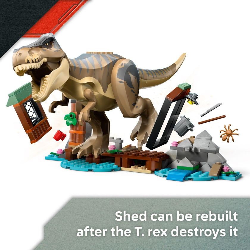 LEGO Jurassic World T. rex River Escape - Dinosaur Toy for Kids, Boys, and Girls, Ages 5-7 - Jurassic World Toy Boat and LEGO Minifigures - Creative Dinosaur Gift for Movie Fans - 76975 🍁 All In One Marketplace Canada