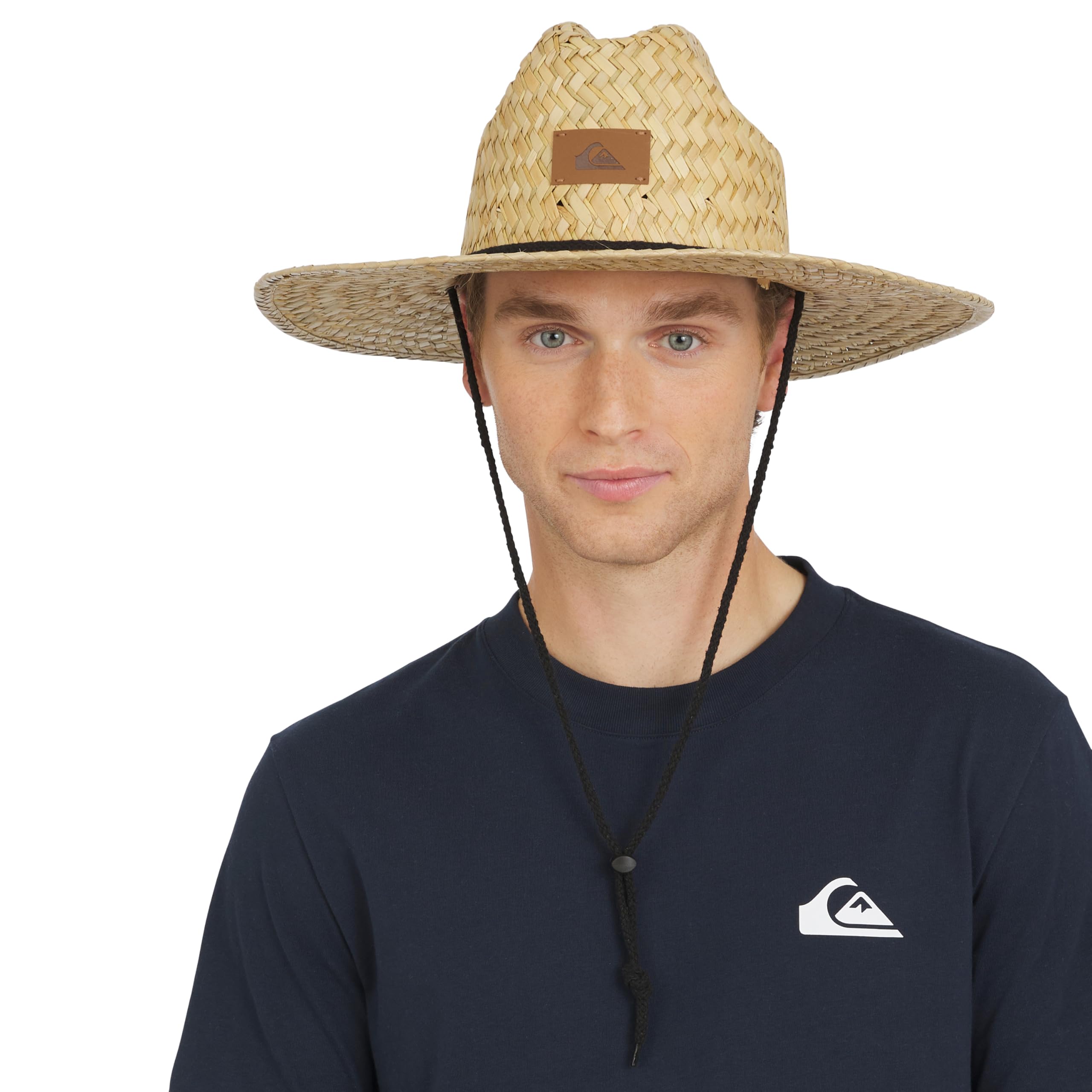 Quiksilver Men's Wide Brim Outdoor Lifeguard Straw Sun Hat, Natural, XX-Large 🍁 All In One Marketplace Canada