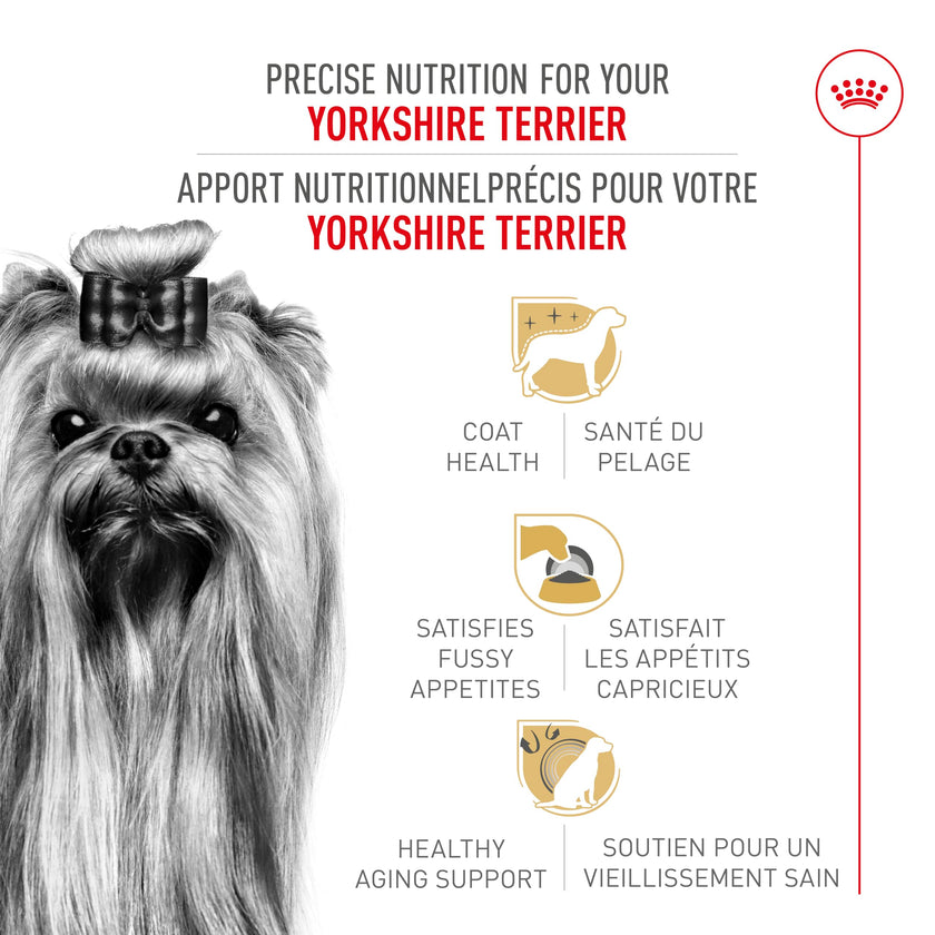 Royal Canin Yorkshire Terrier Adult Dry Dog Food, 10 lb bag 🍁 All In One Marketplace Canada