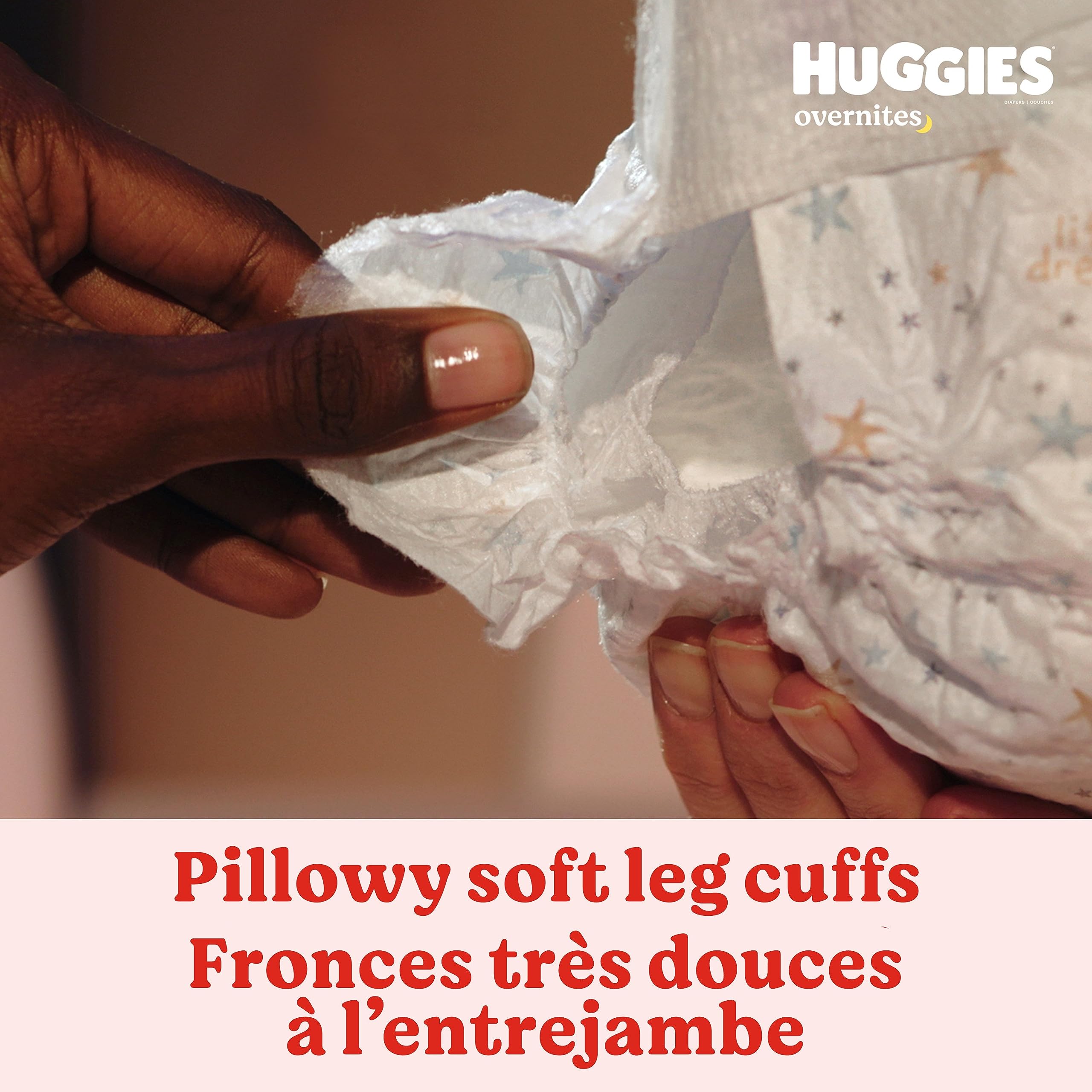 Overnight Diapers Size 7 (41+ lbs), 68 Ct, Huggies Overnites Nighttime Baby Diapers 🍁 All In One Marketplace Canada