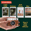 Fujifilm INSTAX Mini Evo Hybrid Instant Camera - Brown 🍁 All In One Marketplace Canada