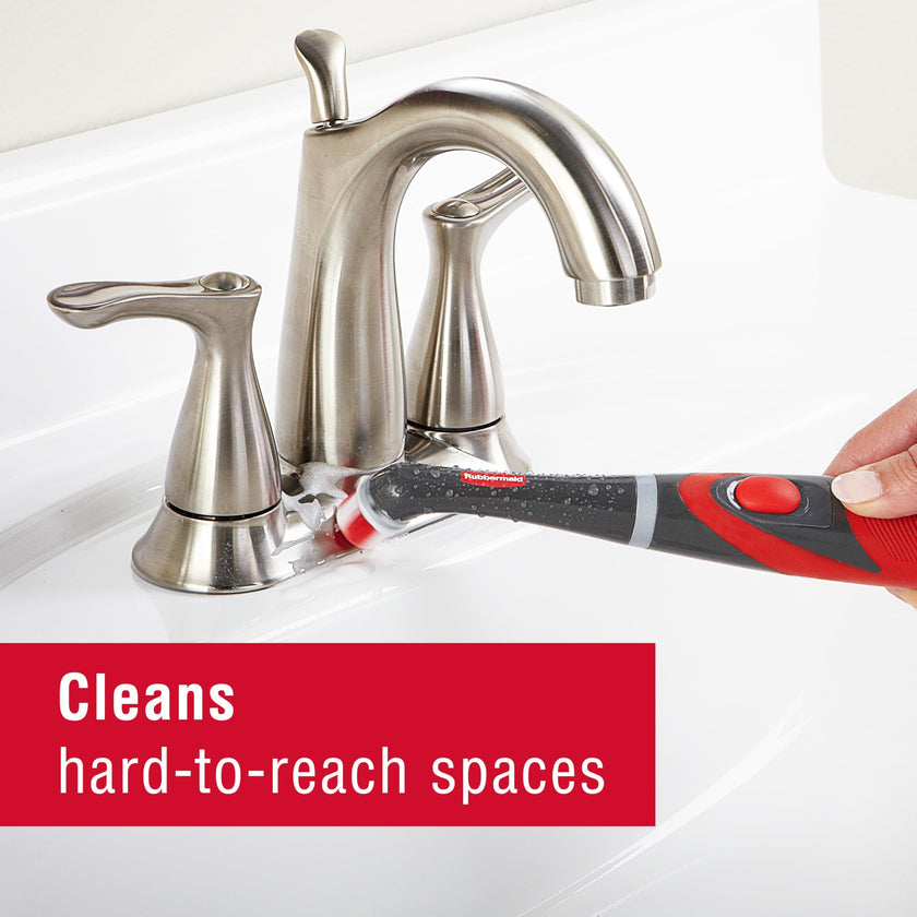 Rubbermaid Reveal Power Scrubber, Grout & Tile Bathroom Cleaner, Shower Cleaner, and Bathtub Cleaner, Multi-Purpose Scrub Brush 🍁 All In One Marketplace Canada