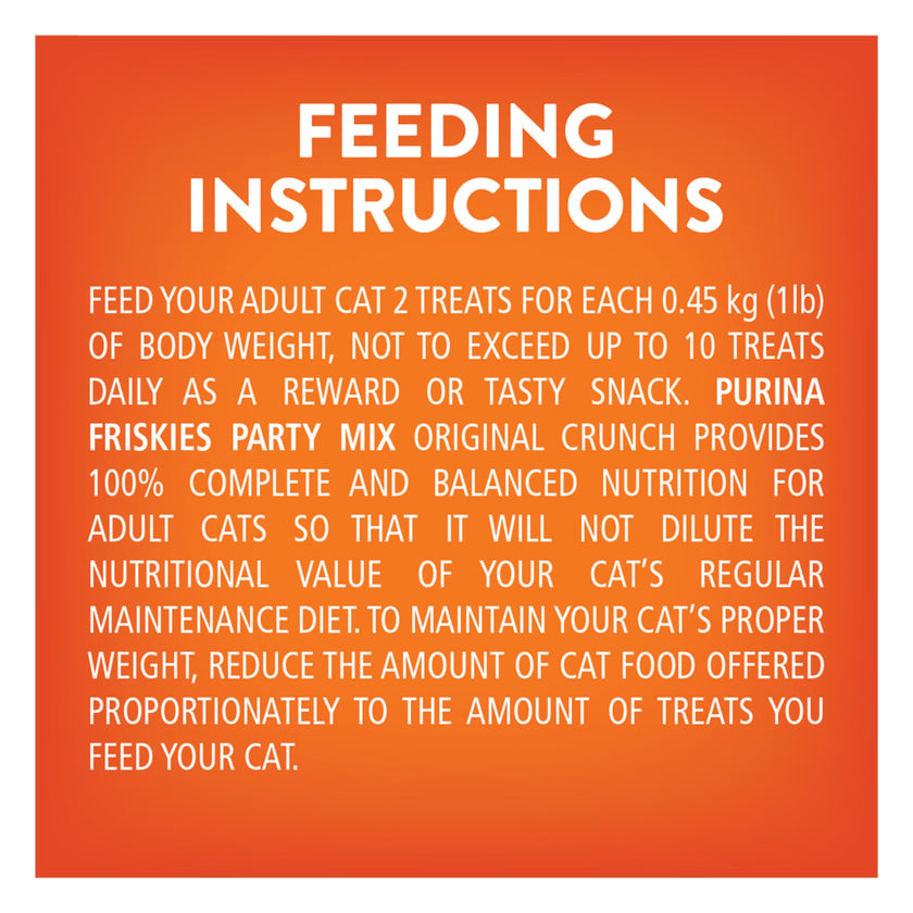 Friskies Party Mix Cat Treats, Original Crunch Chicken 510g (3 Pack) 🍁 All In One Marketplace Canada