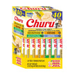 INABA Churu Cat Treats, Lickable, Squeezable Creamy Purée Cat Treat with Green Tea Extract & Taurine, 14g Each Tube, 40 Tubes, Chicken & Tuna Variety 🍁 All In One Marketplace Canada