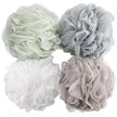 BTYMS Bath Sponge Shower Loofahs 60g Mesh Pouf Bath Scrunchies Body Wash Puff Shower Puff - Pack of 4 🍁 All In One Marketplace Canada