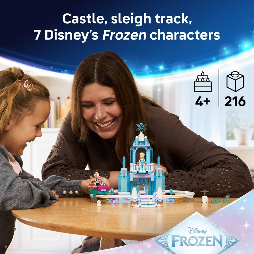 LEGO Disney Frozen Elsa’s Ice Castle & Snow Ride Adventure Building Toy - Frozen Toys for Girls & Boys, Ages 4+ - Disney Gift for Kids - 43281 🍁 All In One Marketplace Canada