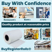 (50 Rolls) 2 1/4 x 50 Thermal Paper Receipt Rolls 2.25 x 50 ft POS Cash Register fits All Credit Card Terminals 🍁 All In One Marketplace Canada