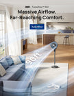 DREO Fan for Bedroom, 90° Oscillating Standing Fan, 20dB Quiet, 90ft Pedestal Fans for Room Office, DC Motor, 8+H Speeds, 3 Modes, 38-42'' Adjustable Height, Remote, 8H Timer, 105° Manual Vertical 🍁 All In One Marketplace Canada