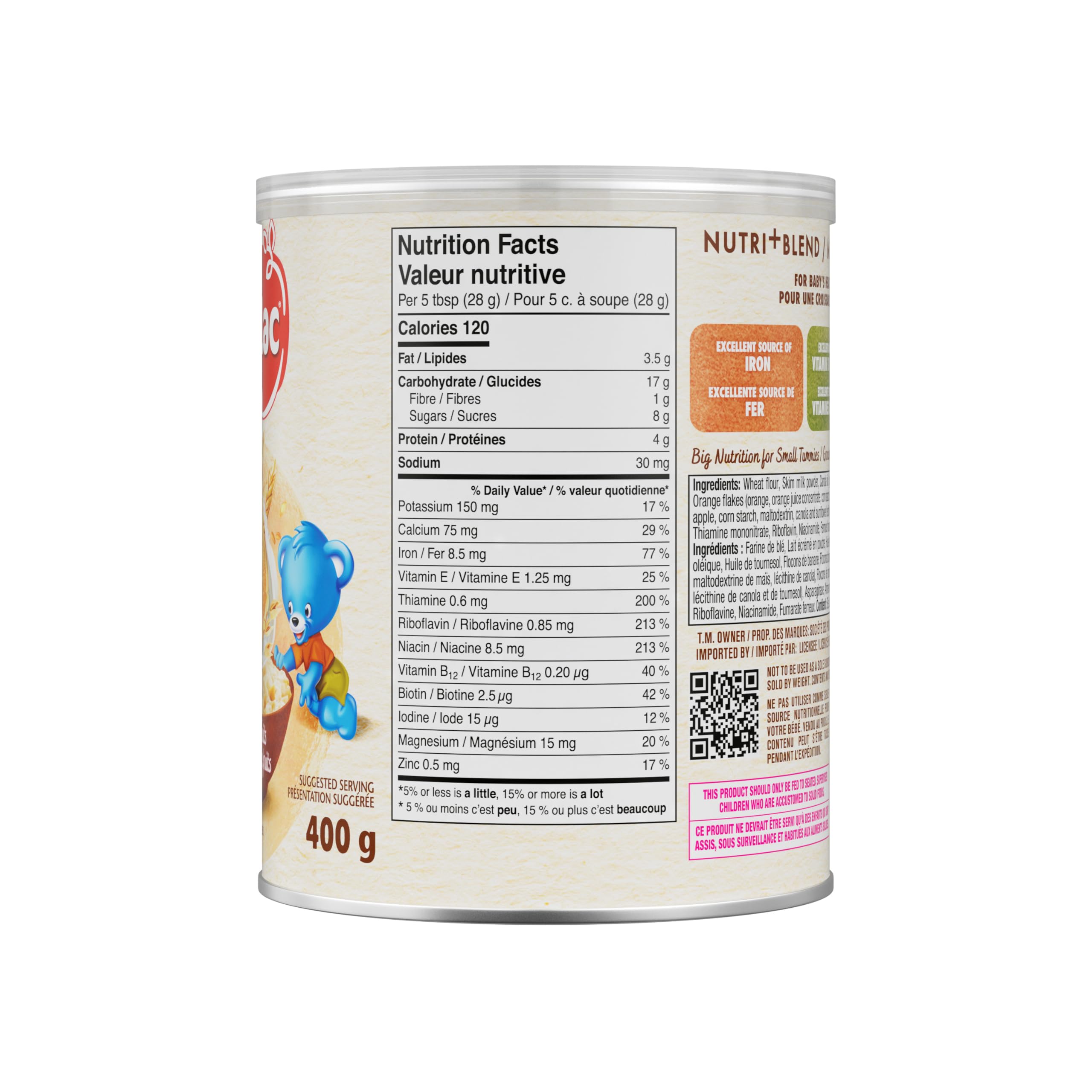 CERELAC Mixed Fruits Baby Cereal, 6 Months & Up, 6-Pack, 2.4 kg 🍁 All In One Marketplace Canada