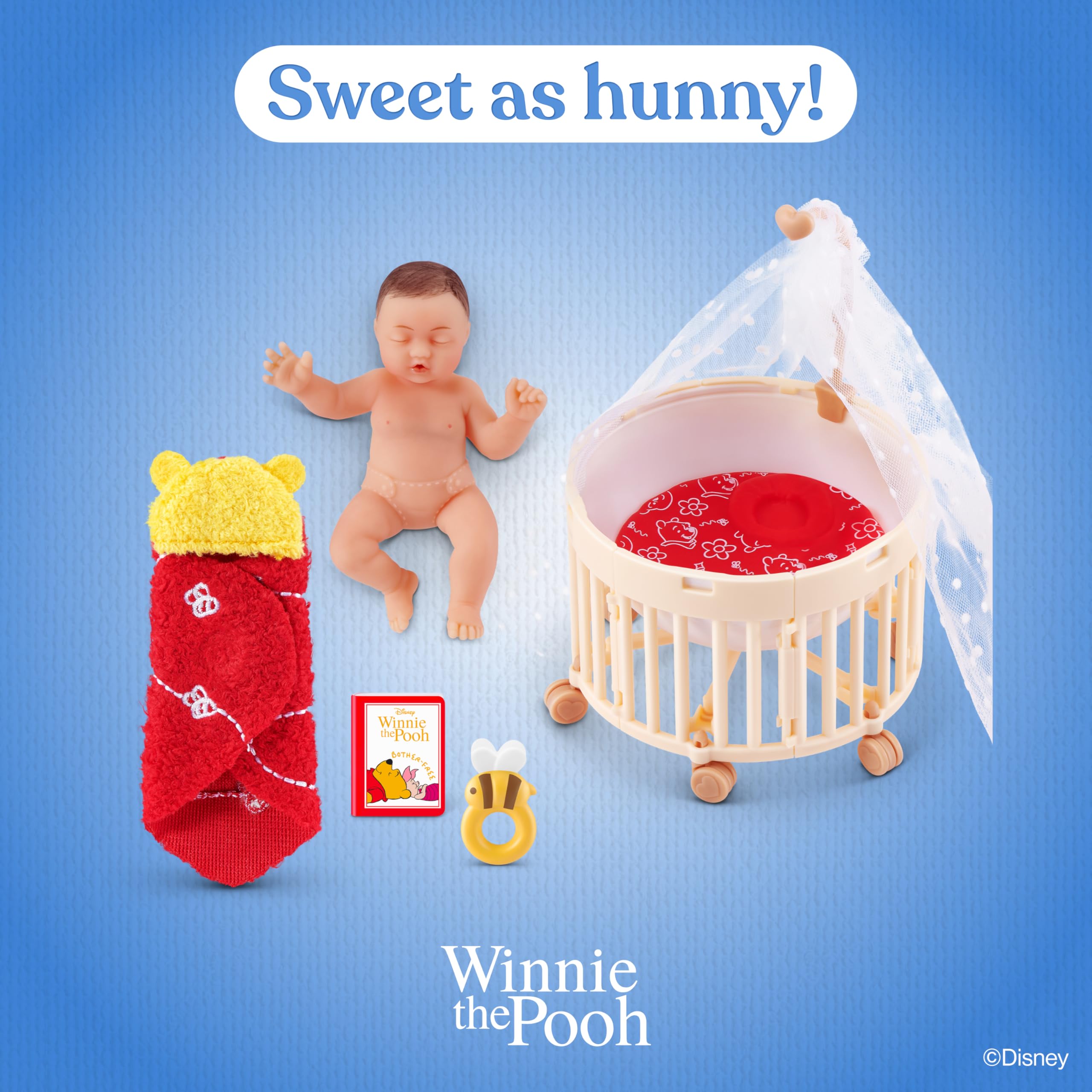 My Mini Baby Disney 2 Pack by ZURU – Collectible Disney Baby Doll Mystery Capsule with Accessories, Realistic Miniature Toy for Girls Ages 3+ 🍁 All In One Marketplace Canada