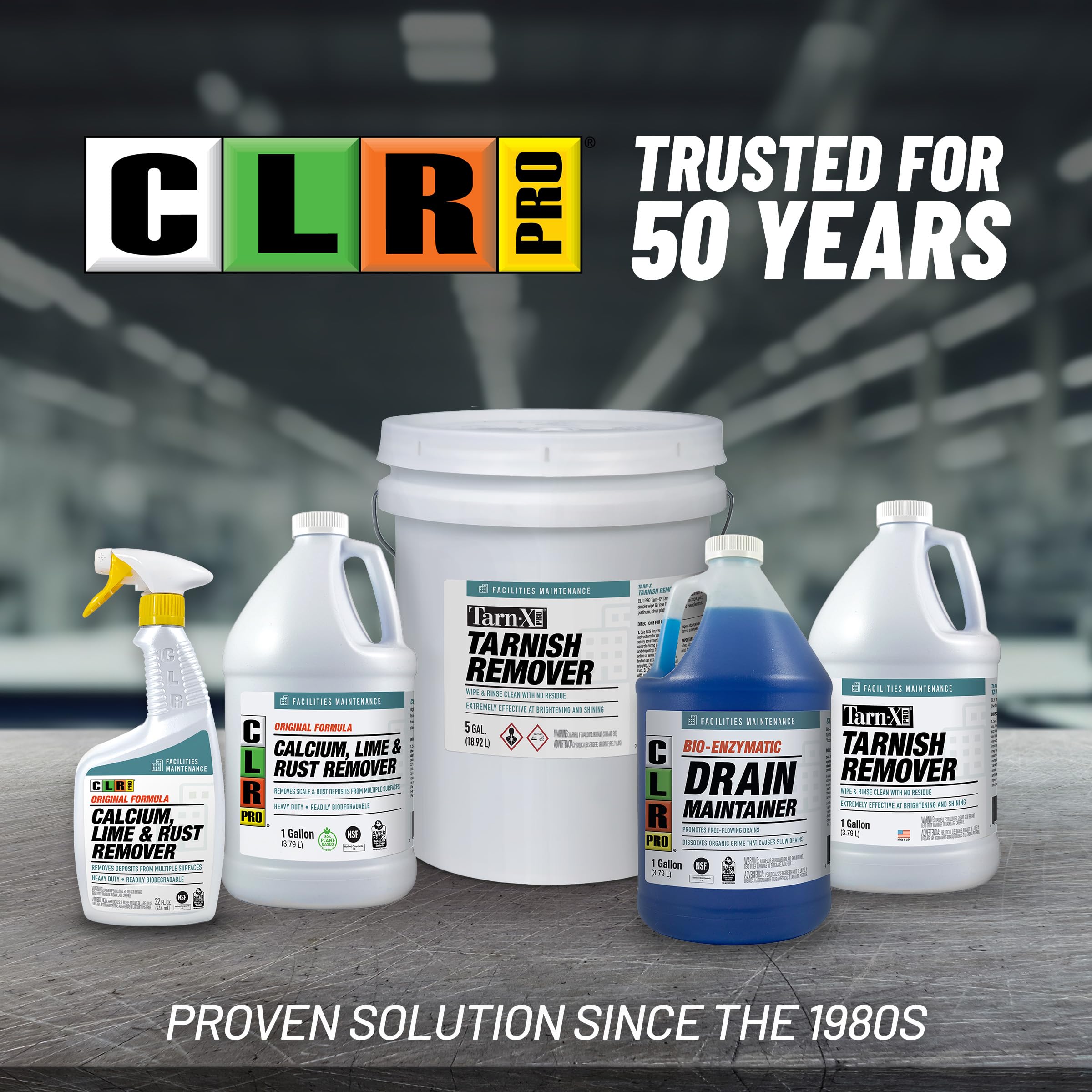 CLR Pro CL-4PRO Calcium, Lime and Rust Remover, 1 Gallon Bottle ( package may vary ) 🍁 All In One Marketplace Canada