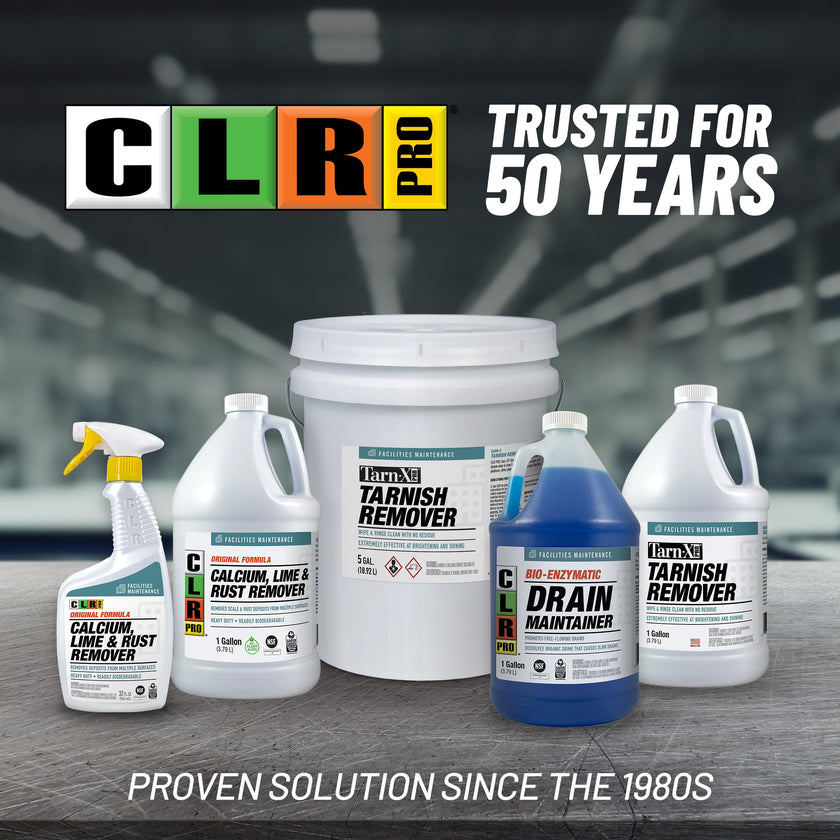 CLR Pro CL-4PRO Calcium, Lime and Rust Remover, 1 Gallon Bottle ( package may vary ) 🍁 All In One Marketplace Canada