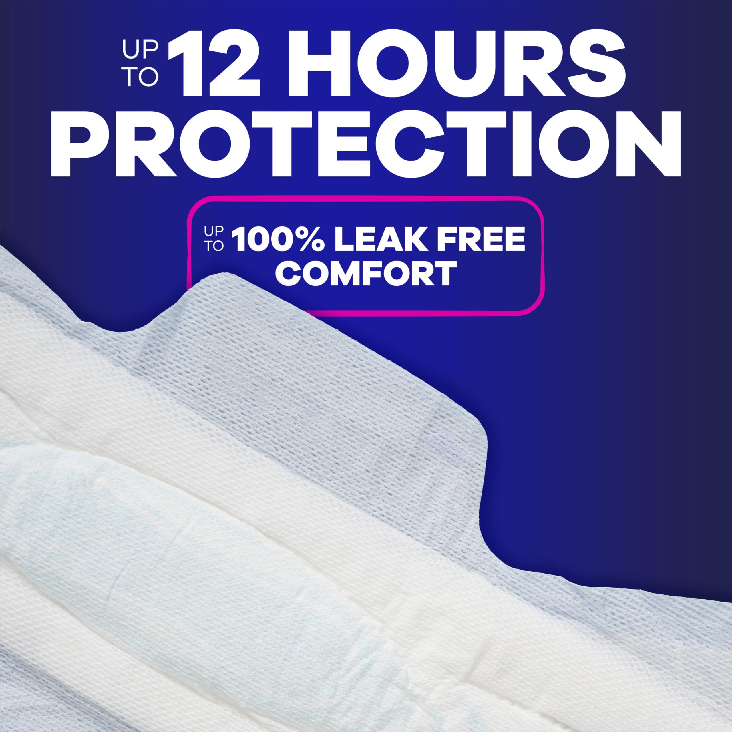 ALWAYS MAXI OVERNIGHT PADS WITH WINGS, SIZE 5, EXTRA HEAVY OVERNIGHT, UNSCENTED, 72 COUNT TOTAL (PACK OF 3) 🍁 All In One Marketplace Canada