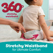 Pampers Diapers - Swaddlers 360 - Size 7, up to 100% Leakproof Comfy Dry Fit, EZ Off Tabs Designed for Easy Changes, Pull On Diaper, 84 Count 🍁 All In One Marketplace Canada