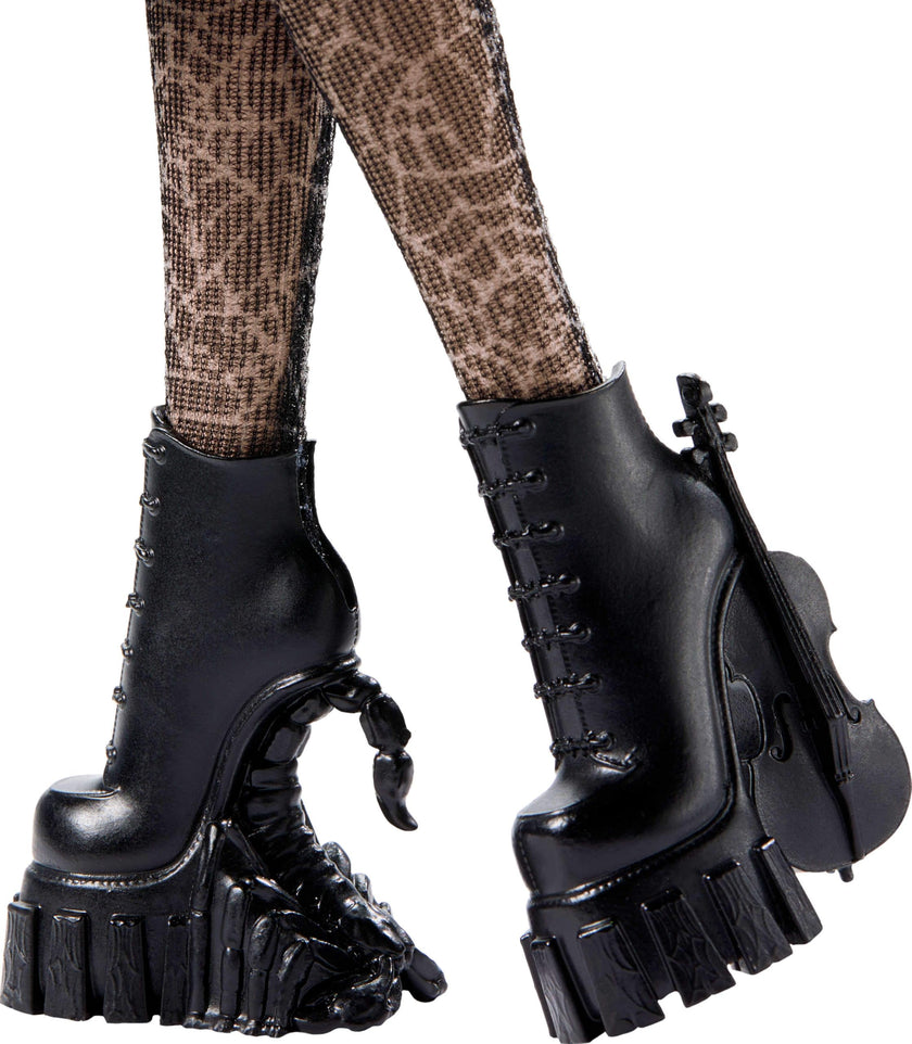 Monster High Wednesday Doll and Accessories, Wednesday Addams Collectible in Nevermore Academy Uniform with Thing and Backpack, Doll Stand 🍁 All In One Marketplace Canada