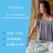 Tru Earth Compact Dry Laundry Detergent Sheets - Up to 128 Loads (64 Sheets) - Paraben-Free - Original Eco-Strip Liquidless Laundry Detergent, Laundry Sheets - Fresh Linen 🍁 All In One Marketplace Canada