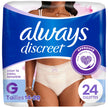 Always Discreet Sensitive, Adult Diapers for Women, Maximum Incontinence Underwear, Size Large, 24 Count 🍁 All In One Marketplace Canada