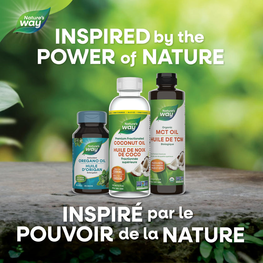 Nature's Way Premium Coconut Oil, Great for Cooking, Liquid, 600 ml 🍁 All In One Marketplace Canada