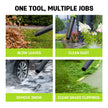 STEELITE 21V Cordless Leaf Blower – Turbo Mode 480CFM 120MPH, 2×4.0Ah Batteries & Fast Charger, Lightweight Electric Blower for Leaves, Dust & Patio Cleaning 🍁 All In One Marketplace Canada