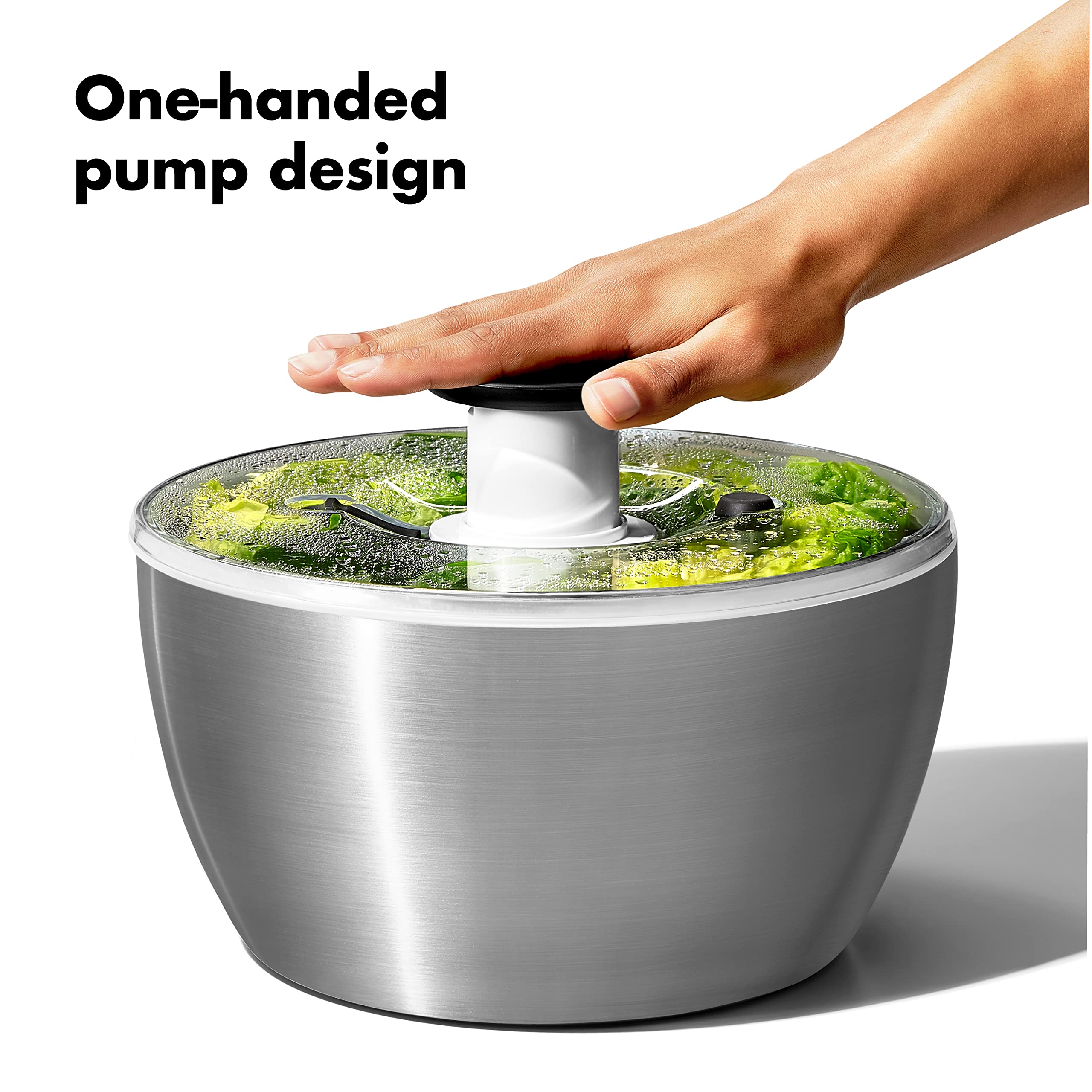 OXO Good Grips Good Grips Steel Salad Spinner 🍁 All In One Marketplace Canada