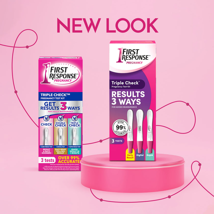 First Response Triple Check - Pregnancy Test Kit - Test 3 Ways- Over 99% Accurate - Analog (2 Count) - Digital (1 Count) - 3 Tests 🍁 All In One Marketplace Canada