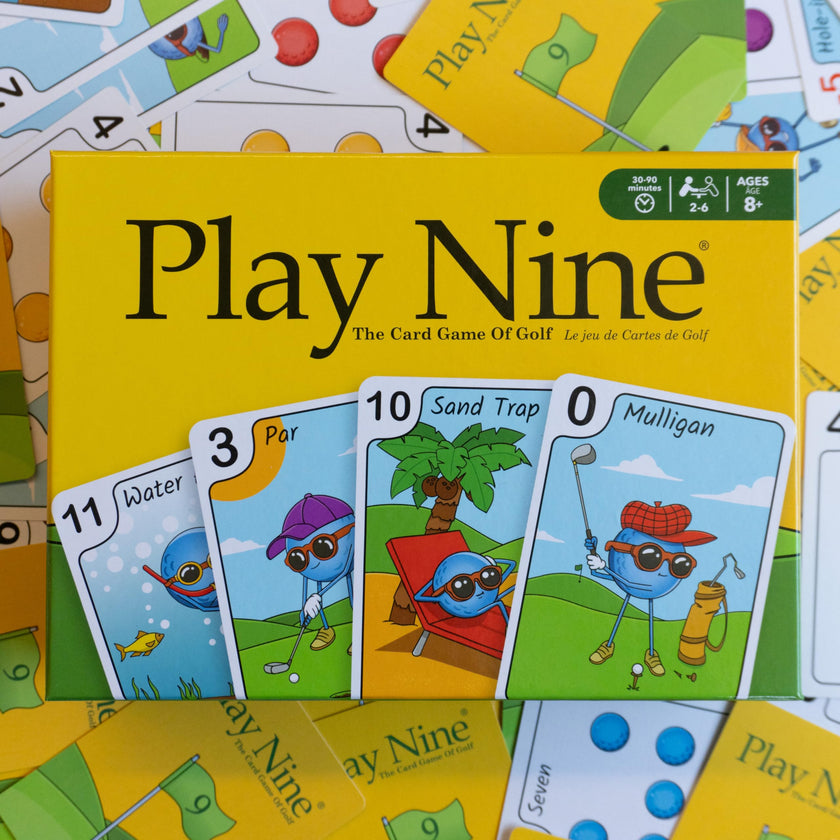 Play Nine - The Card Game of Golf, Best Card Games for Families, Strategy Game for Couples, Fun Game Night Kids, Teens and Adults, The Perfect Golf Gift 🍁 All In One Marketplace Canada