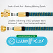 100ft Garden Hose with 10 Function Spray Nozzle, Expandable Garden Hose, 3/4