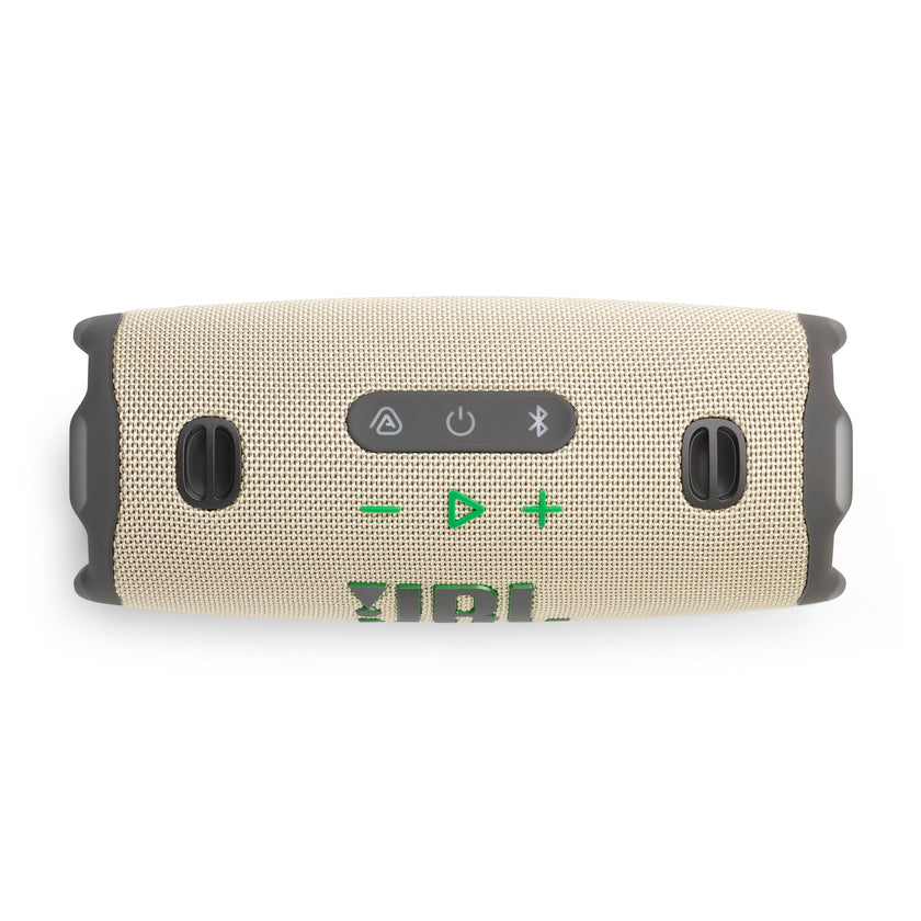 JBL Charge 6 - Portable Waterproof & Drop-Proof Bluetooth Speaker, Bold Pro Sound with AI Sound Boost, 28Hrs of Playtime, Built-in powerbank & Comes with a Sturdy/Removable Carrying Strap (Sand) 🍁 All In One Marketplace Canada