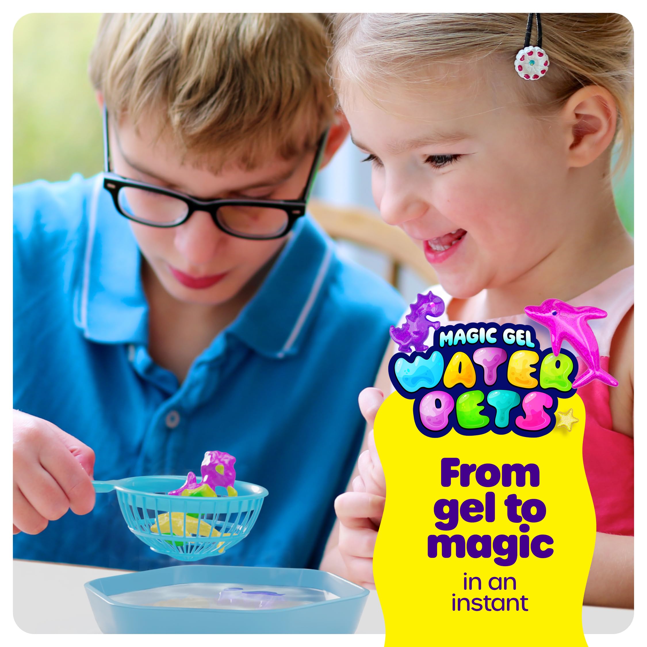 Dan&Darci Aqua Fairy Water Gel Kit for Kids - Craft for Kids - Magic Elf Toy Kits - Waters Pets - DIY Squishy Maker - Make Your Own Squishies Toys Crafts for Boys & Girls Ages 6-12 🍁 All In One Marketplace Canada