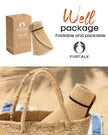 FURTALK Sun Visor Hats for Women Wide Brim Straw Roll Up Ponytail Summer Beach Hat UV UPF 50 Packable Foldable Travel 🍁 All In One Marketplace Canada