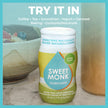 SweetMonk - 100% Pure Original Monk Fruit Liquid Sweetener Sugar Substitute - 1.7oz | No Water Added MonkFruit Extract | Zero Calorie Keto Friendly MonkFruit Drops | Vegan, Gluten Free | No Stevia 🍁 All In One Marketplace Canada