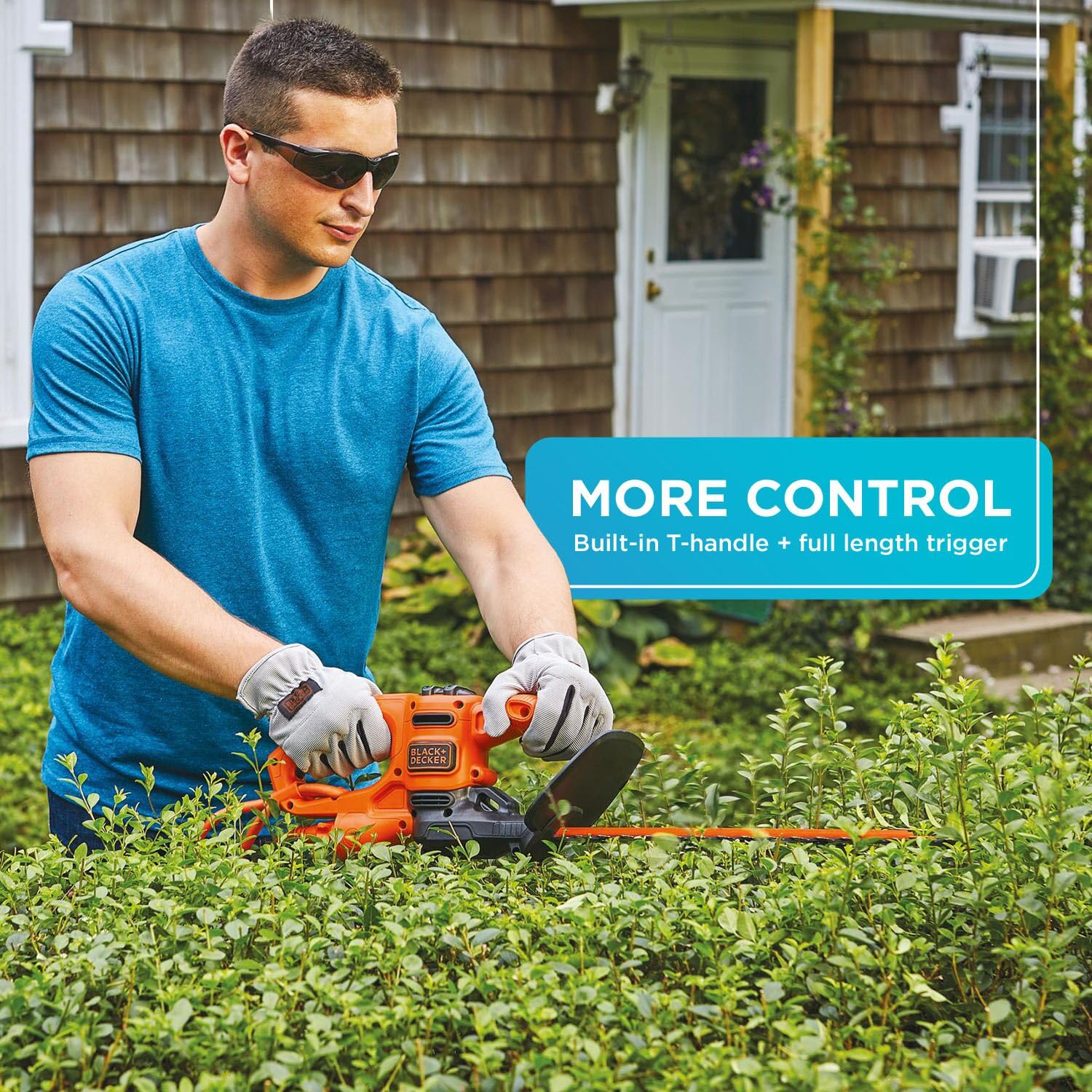 BLACK+DECKER Electric Hedge Trimmer, 16-Inch (BEHT100) 🍁 All In One Marketplace Canada