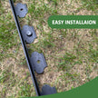 40Ft Garden Edging Border 2-inch Height with 40 Pcs 6-inch Plastic Stakes Landscape Edging Border Paver Edging Kit for Lawn, Yard, Flower Beds 🍁 All In One Marketplace Canada