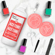 Acetone Nail Polish Remover - Made in Canada (473 ml / 16 oz) 🍁 All In One Marketplace Canada