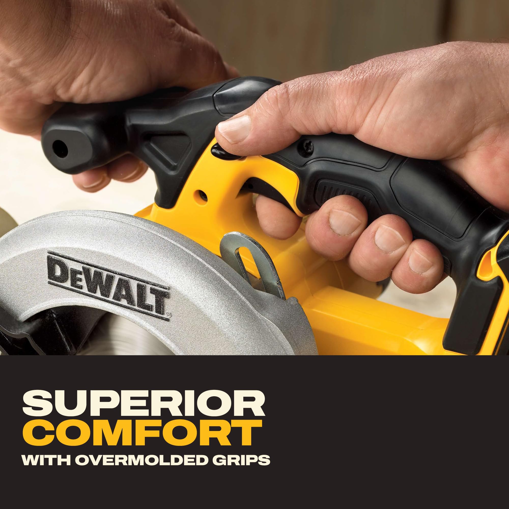 DEWALT 6-1/2-Inch 20V MAX Circular Saw, Tool Only (DCS391B) , Yellow 🍁 All In One Marketplace Canada
