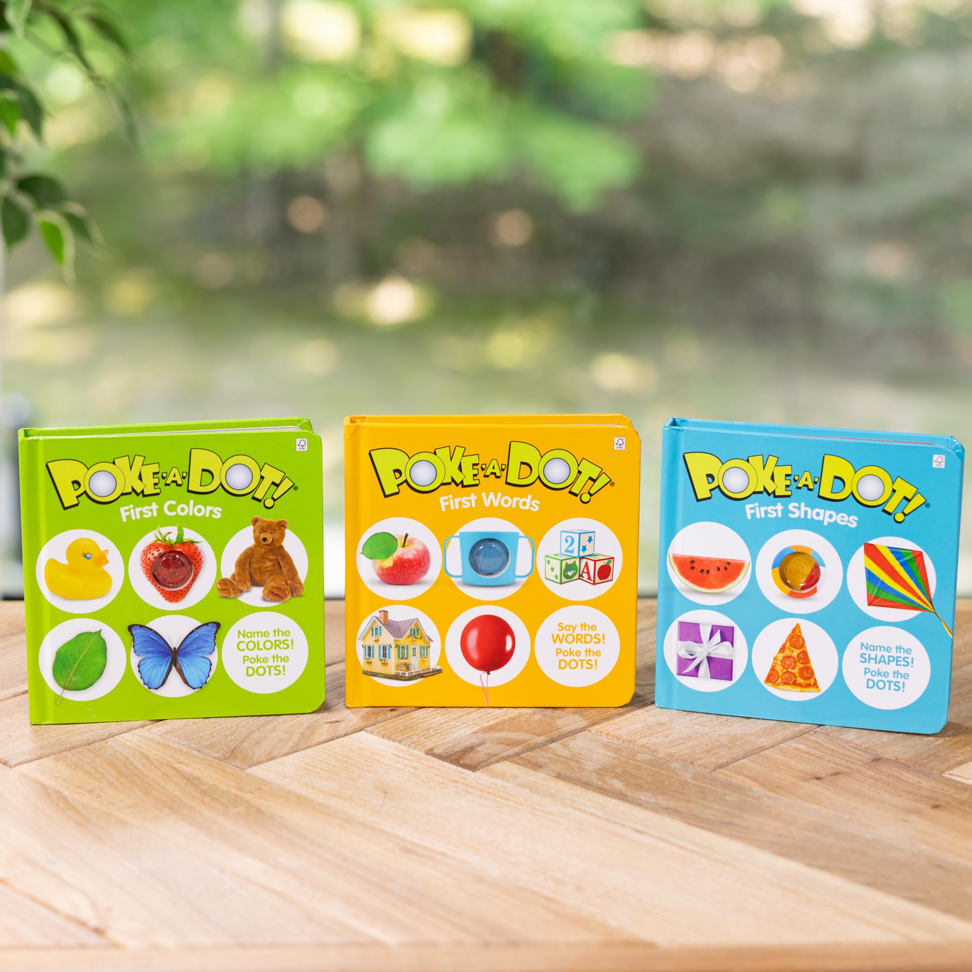 Melissa & Doug Poke-a-Dot First Words Shapes & Colors 3-Pack 🍁 All In One Marketplace Canada