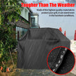 Grill Cover, 52 inch BBQ Gas Grill Cover Waterproof Weather Resistant, UV and Fade Resistant, UV Resistant Material for Weber Char-Broil Nexgrill Grills and More, Black 🍁 All In One Marketplace Canada