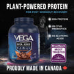 Vega Protein + Recovery, Chocolate – 30g Vegan Protein, Dairy & Gluten Free, Probiotics, NSF Certified, 1.98 kg (45 Servings) 🍁 All In One Marketplace Canada