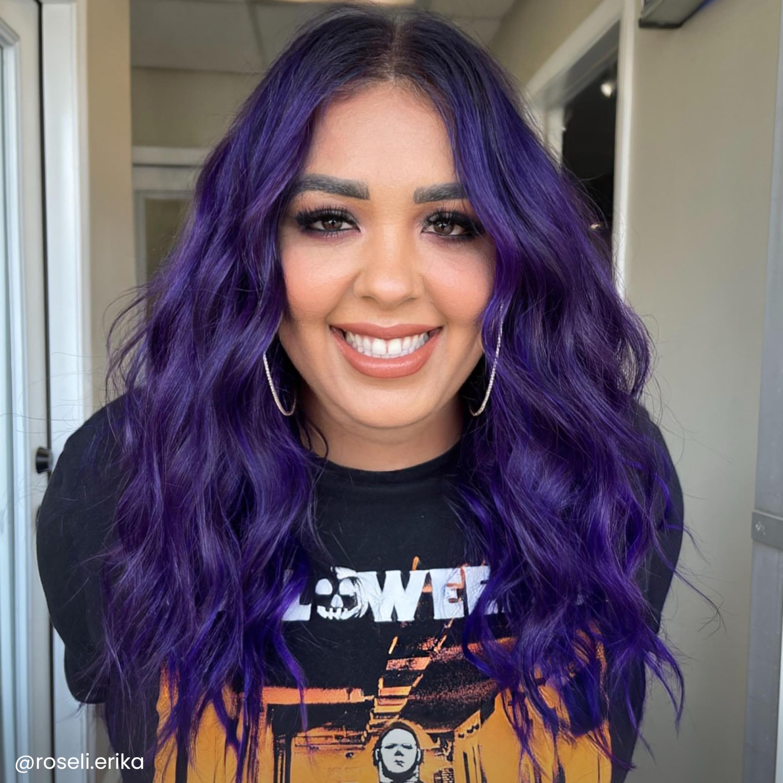 ARCTIC FOX CRUELTY FREE 100% VEGAN SEMI PERMANENT HAIR COLOUR DYE (236 ml, PURPLE AF) 🍁 All In One Marketplace Canada