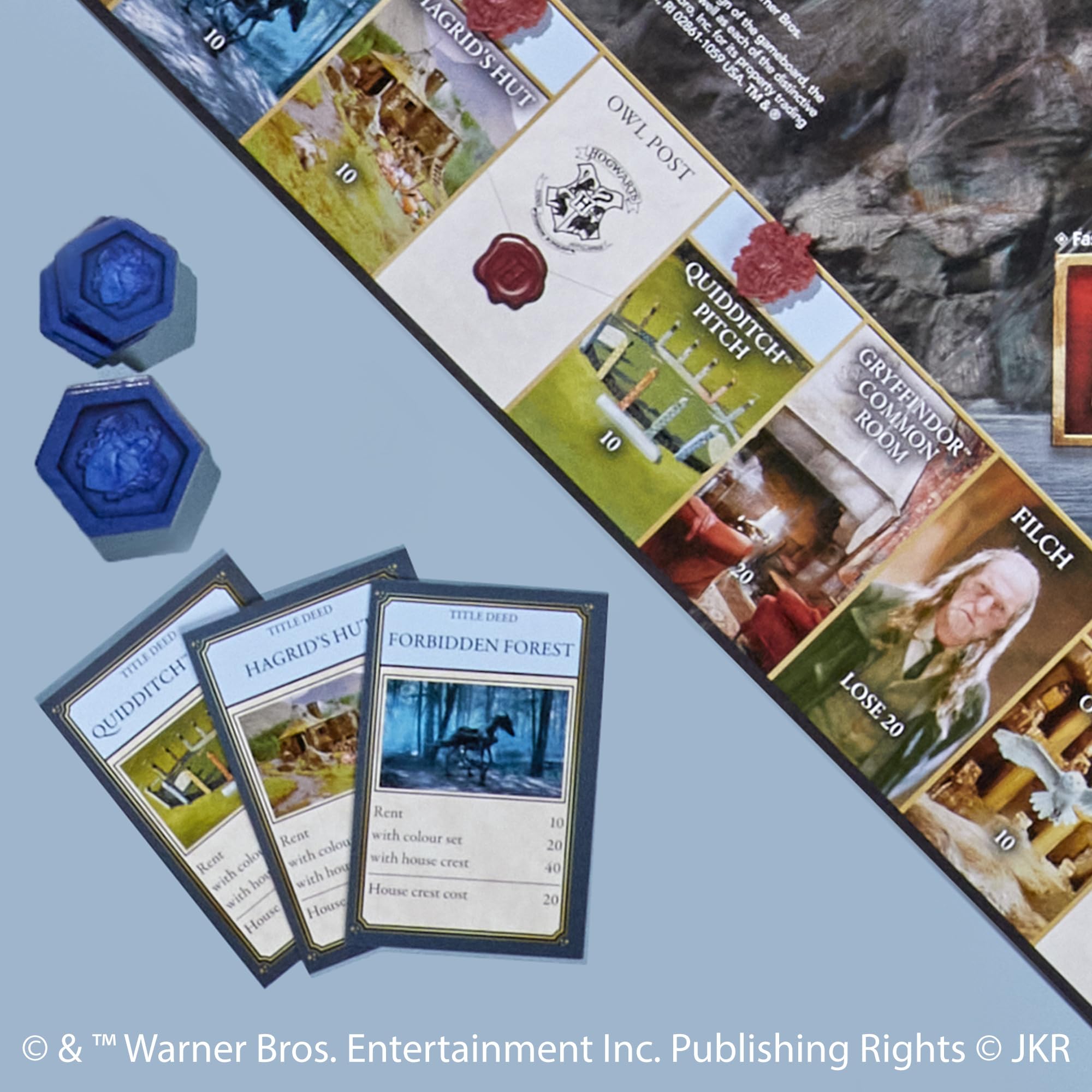 Monopoly Harry Potter Edition Board Game | A Magical Adventure at Hogwarts | Ages 8 and Up | 2 to 6 Players | Family Games | Gifts for Kids and Adults (English) 🍁 All In One Marketplace Canada