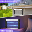 PALONE Solar Bug Zapper, 4000V Electric Bug Zapper with 8W Solar Panel, Rechargeable Bug Zapper with LED Light, Fly Zapper with Fireproof Waterproof, Indoor Outdoor Zapper for Kitchen,Camping,Patio 🍁 All In One Marketplace Canada